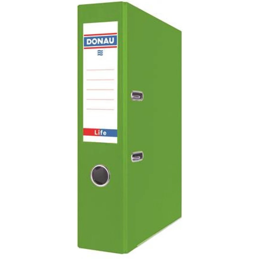 DONAU Binders 75 mm A4 PP/karton Life neon green