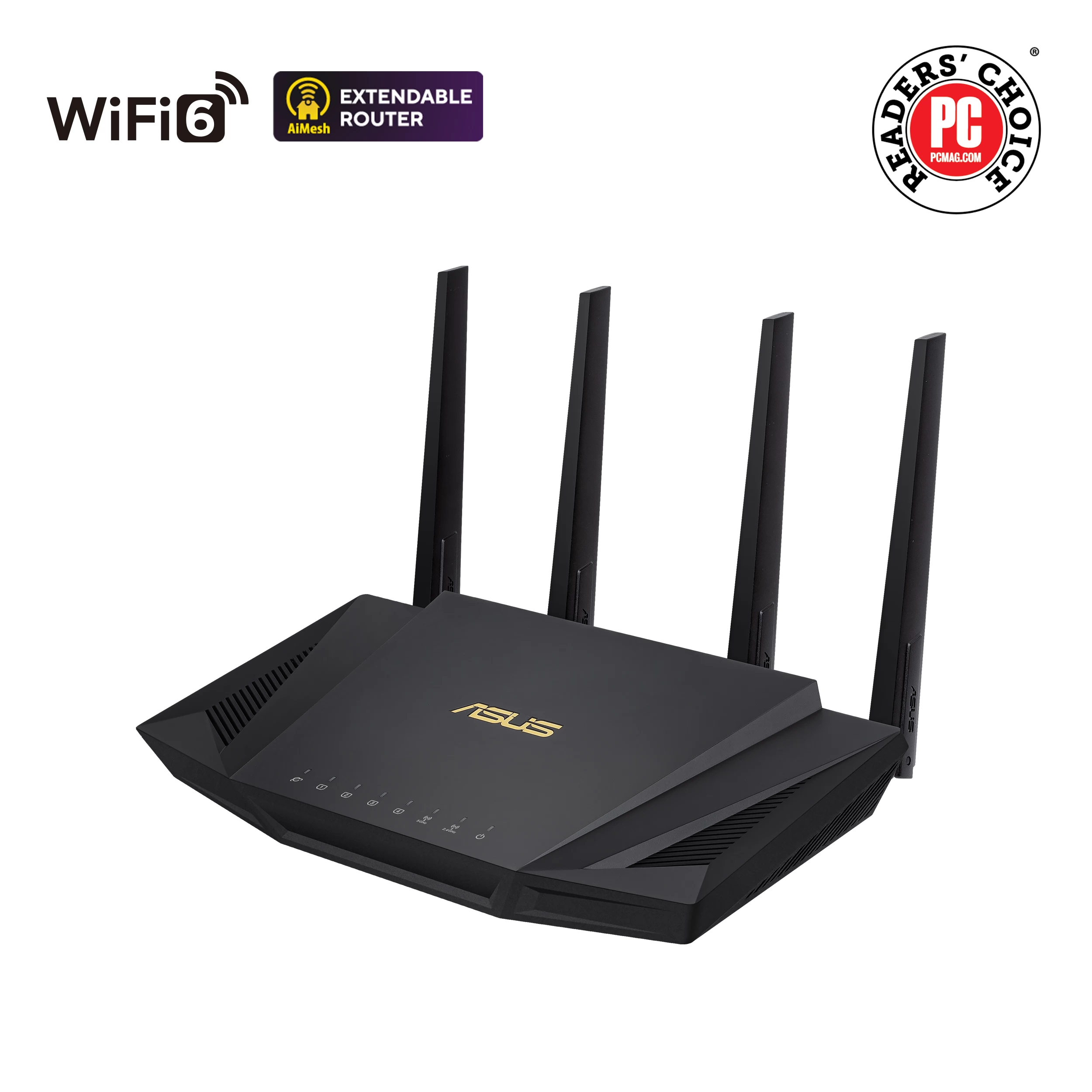 ASUS RT-AX58U v2 AX3000 Mbps Dual-band WiFi 6 gigabit AiMesh OFDMA