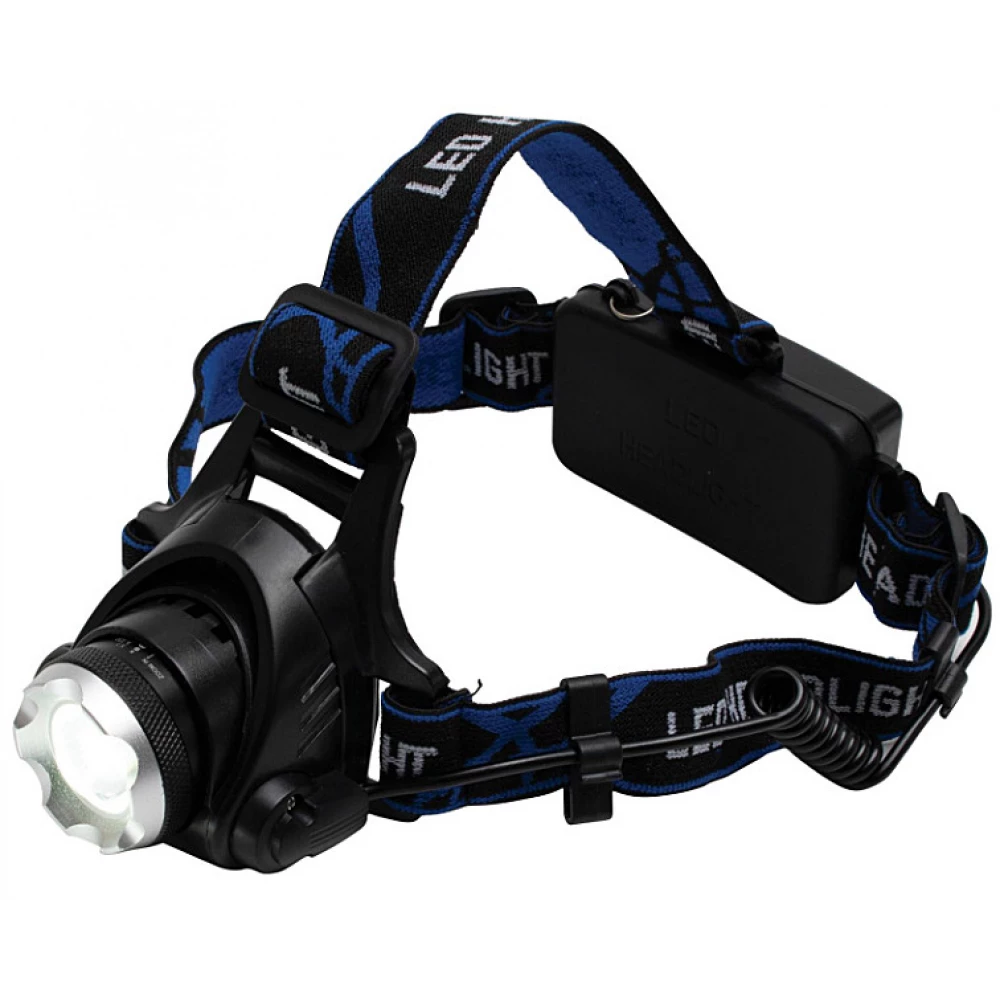 SOMOGYI ELECTRONIC HLM 5R LED-es reîncărcabil metal lampă de cap ZOOM 1000 lumen