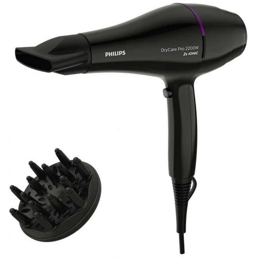 PHILIPS BHD274/00 DryCare Pro hair dryer 2200 W black