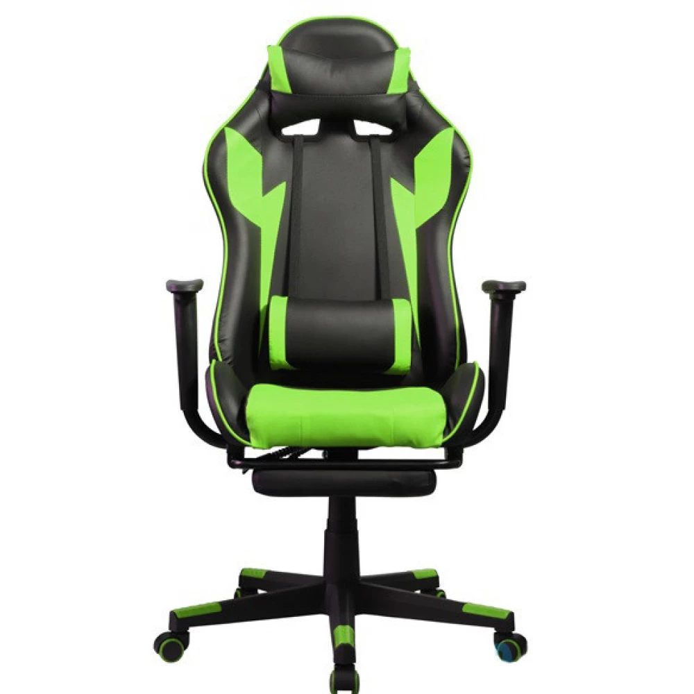 IRIS GCH204BE_FT gamer chair black-green