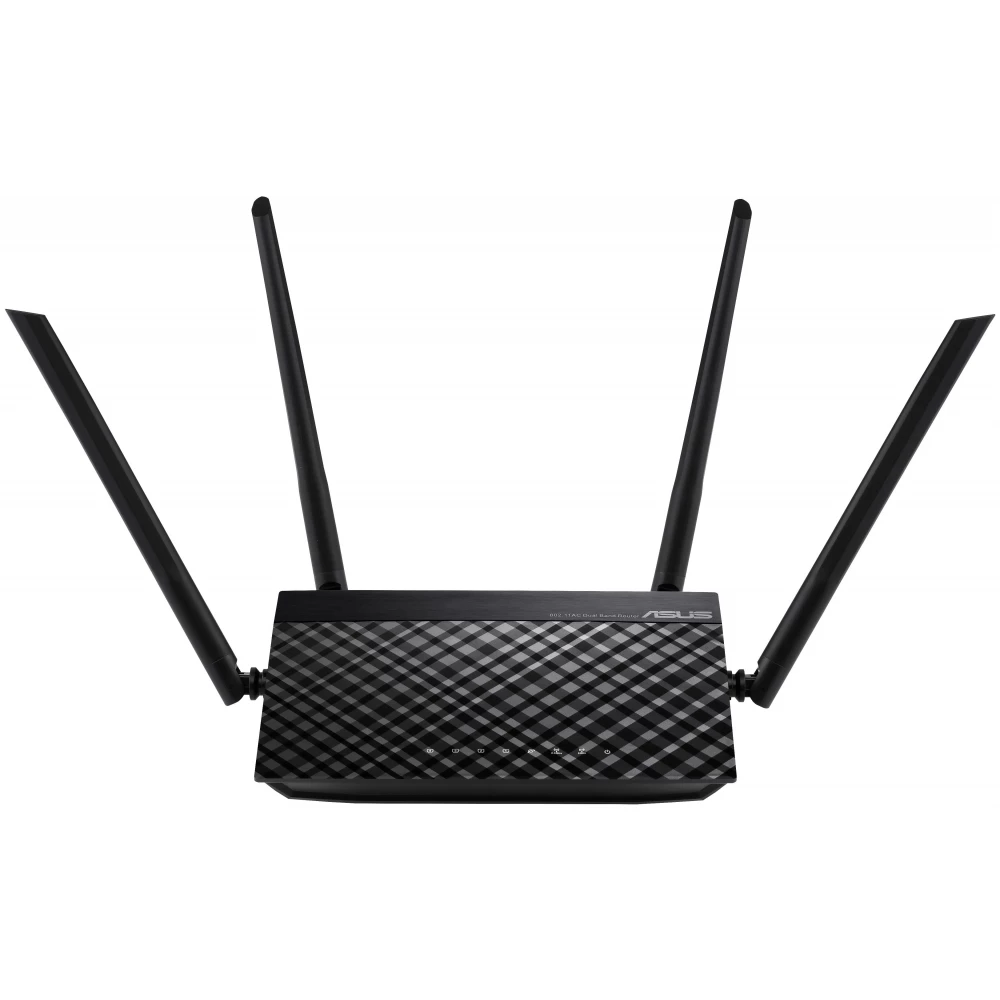 ASUS RT-AC1200 V2 AC1200 Dual-Band Wi-Fi Router with four antennas and ...