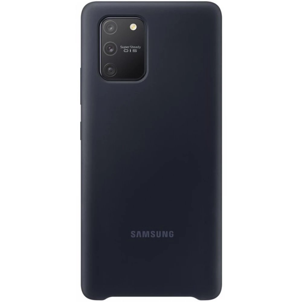 SAMSUNG S10 Lite SAMSUNG Silizium telefonvédő FEKETE