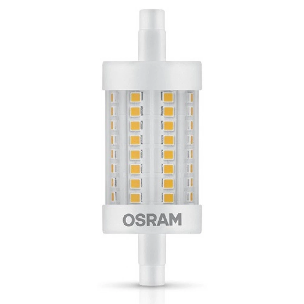 OSRAM 8.5W R7S 1055lm 2700K LED SST Dimmable plastic pencil bulb