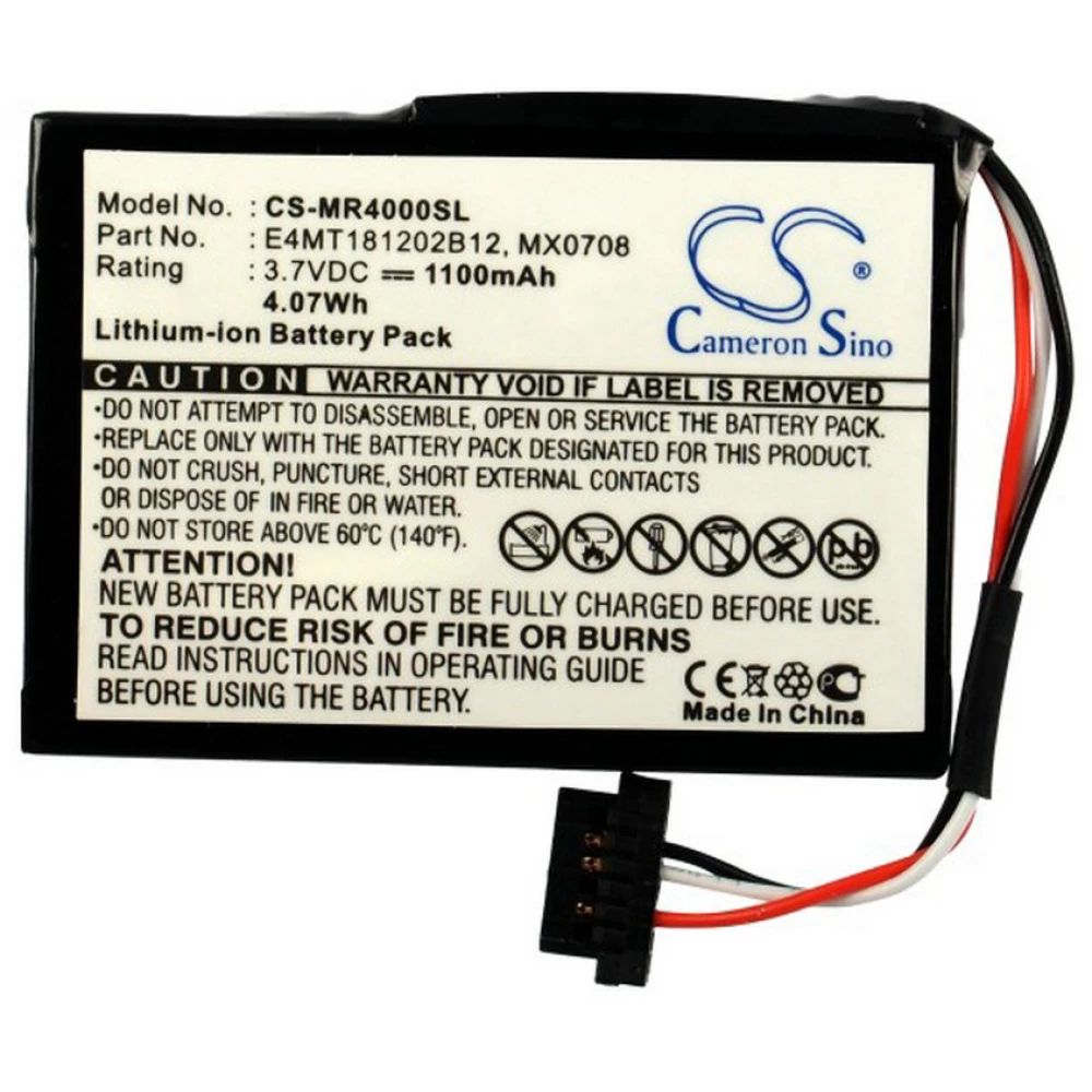 CAMERON SINO Magellan 3.7V 1100mAh aftermarket akku Li-ion