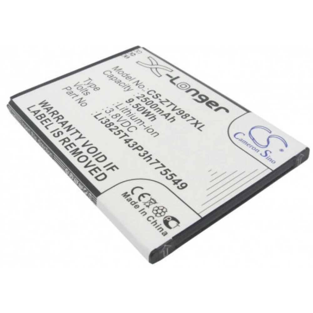CAMERON SINO X-Longer ZTE Li3825T43P3h775549 kopija originala akumulator 2500mAh 3.8V