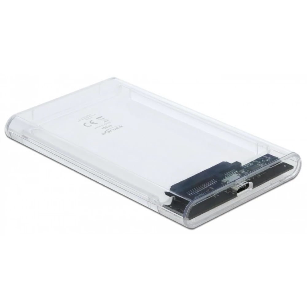 DELOCK 42617 - extern casă 2.5″ SATA HDD / oferta SSD-urile SuperSpeed USB 10 Gbps (USB 3.1 Gen 2)