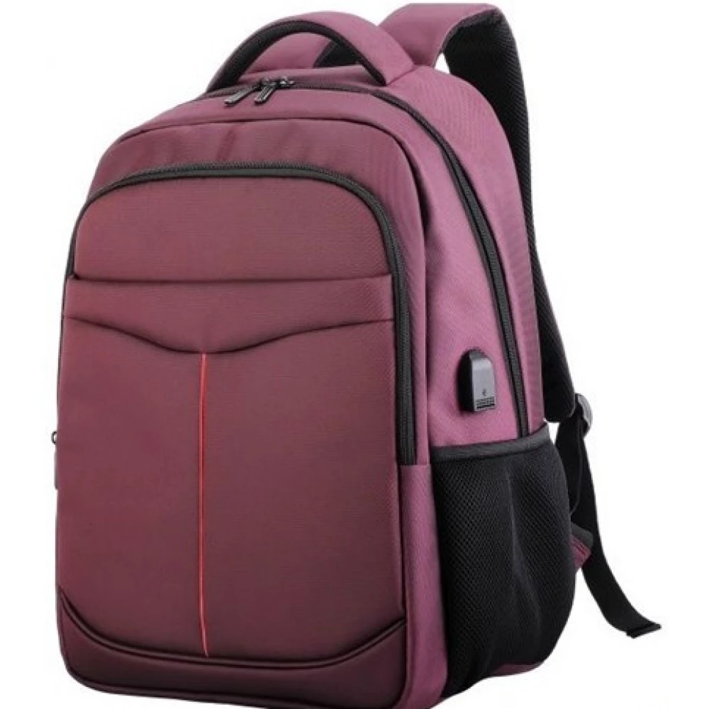 TOO USB portos backpack 15.6" lila