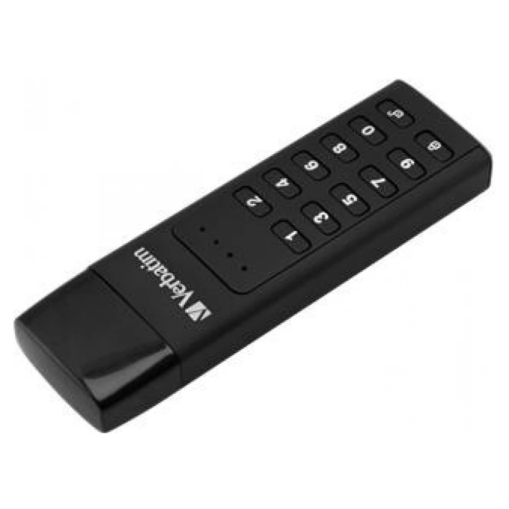 VERBATIM Keypad Secure 64GB USB 3.0 Type C Black