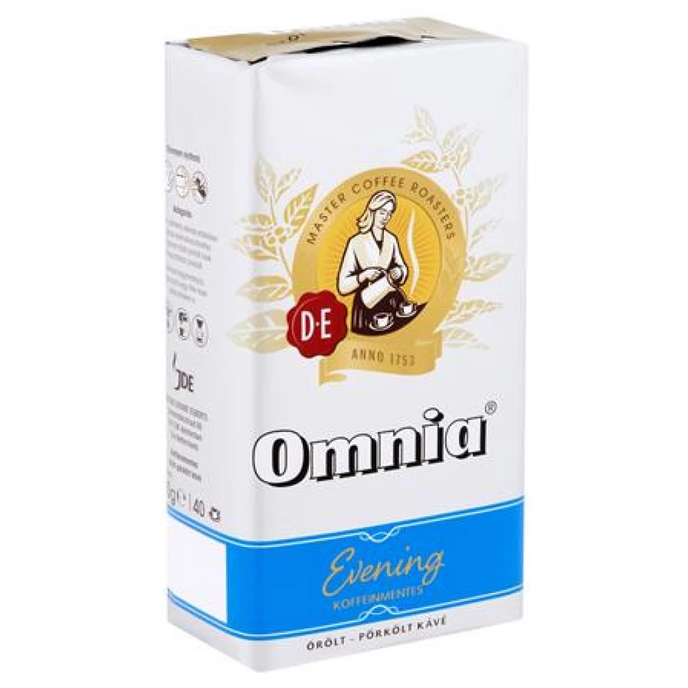 DOUWE EGBERTS Omnia Evening kávé pörkölt őrölt vákuumos csomagolásban 250 g