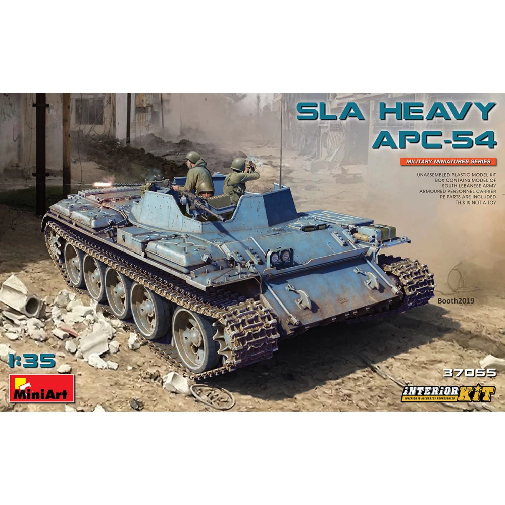 MINIART 1/35 SLA Heavy APC-54 katonai jármű modell