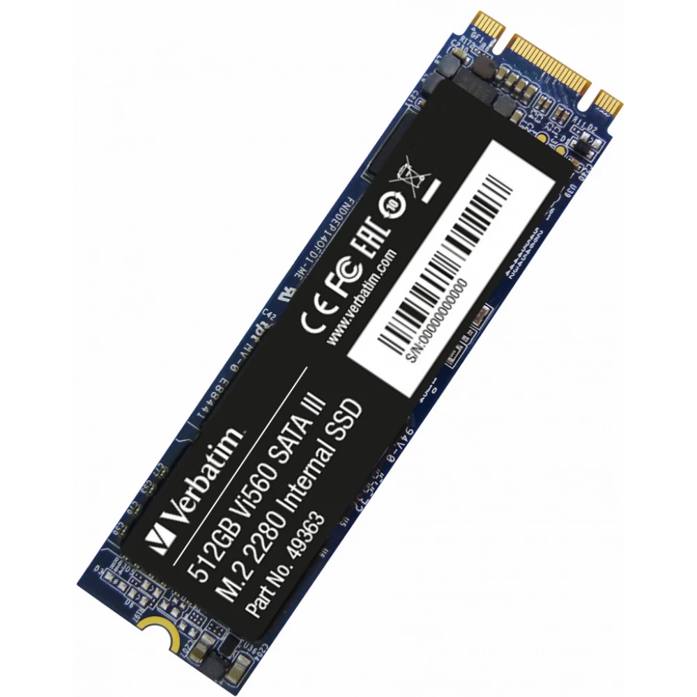VERBATIM 512GB Vi560 S3 M.2 SATA M.2 2280 49363