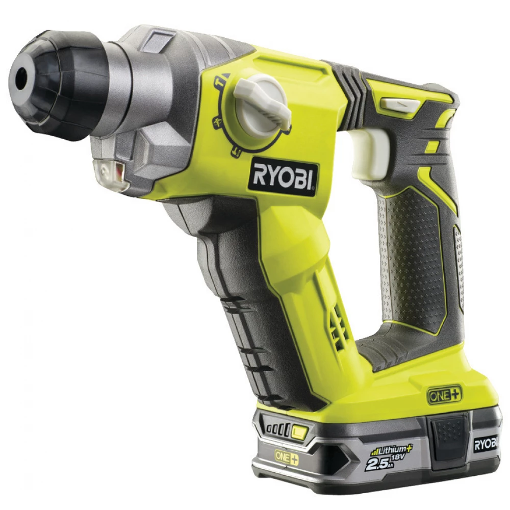 RYOBI R18SDS-125S SDS-plus fúrókalapács 18V 1 x 2.5 Ah akkumulátor