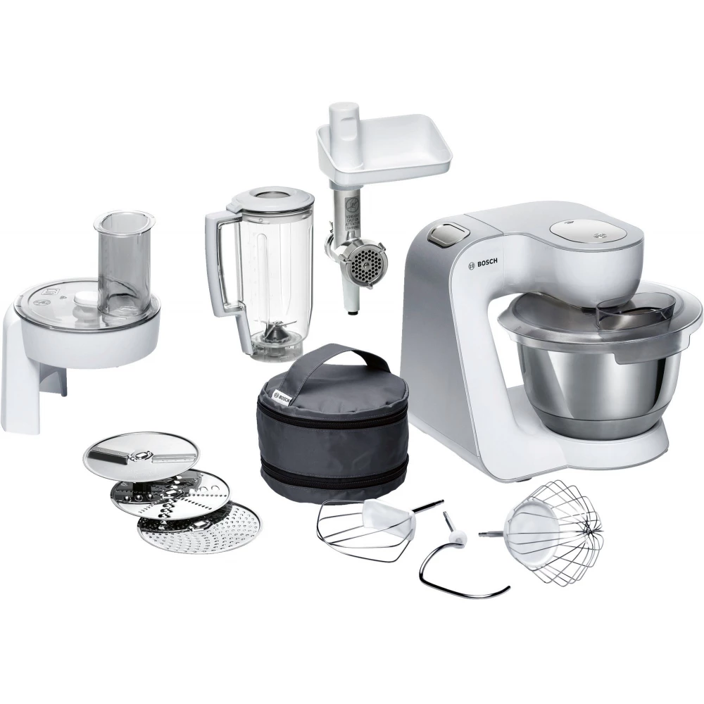 BOSCH MUM58231 Küchen- Roboter MUM5 1000 W Weiß / Silber