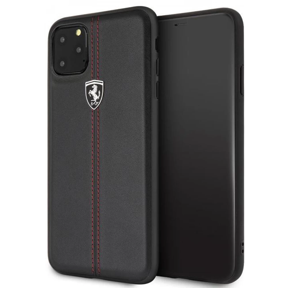 FERRARI Skin back panel case Ferrari Off Track dangling iPhone 11 Pro Max black