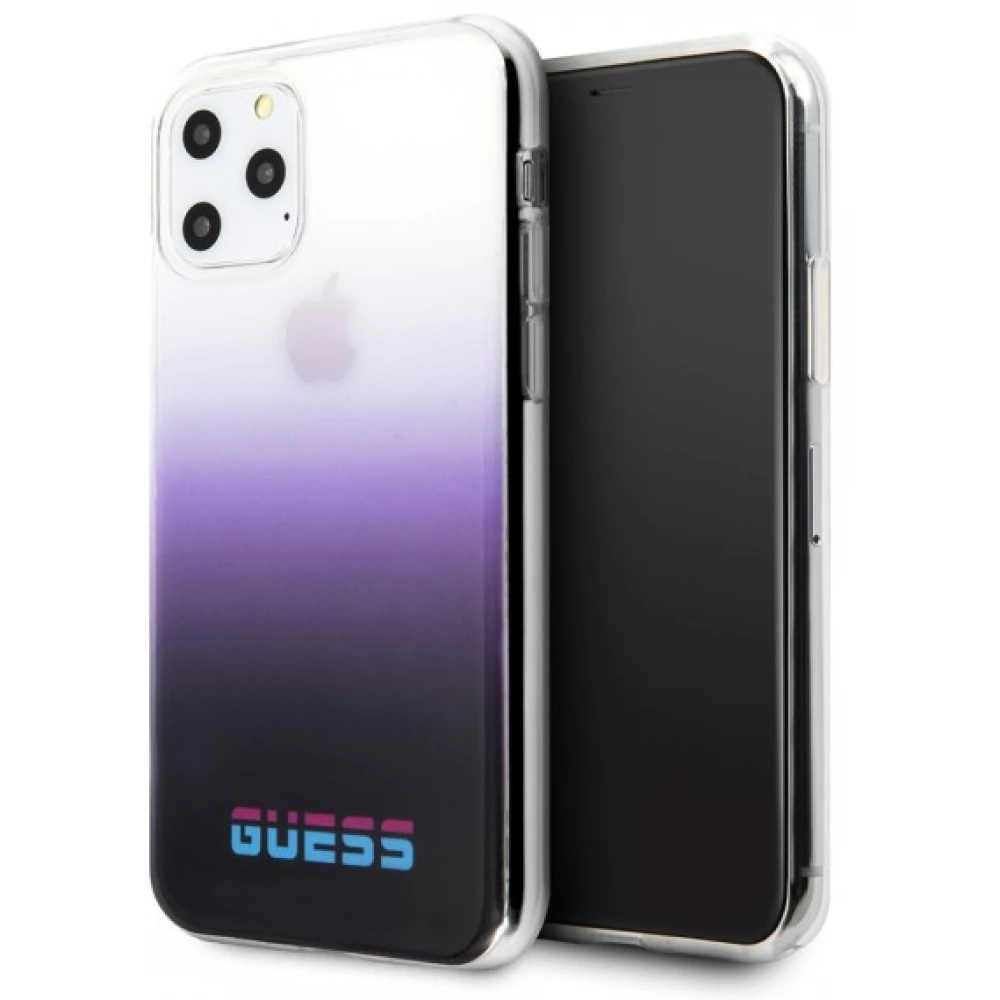 GUESS California plastika case iPhone 11 Pro lila