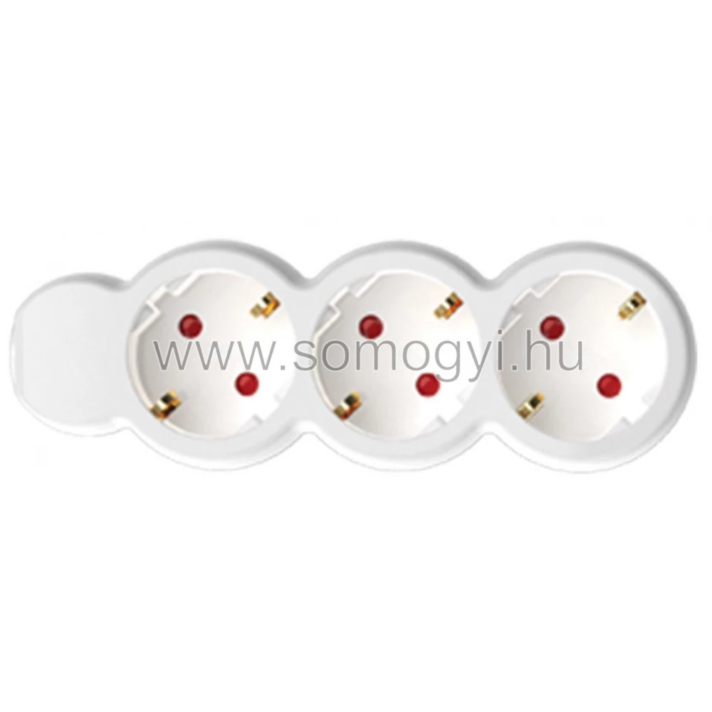 SOMOGYI ELECTRONIC NV 3/WH networking distributor 3 outlet 1.5m