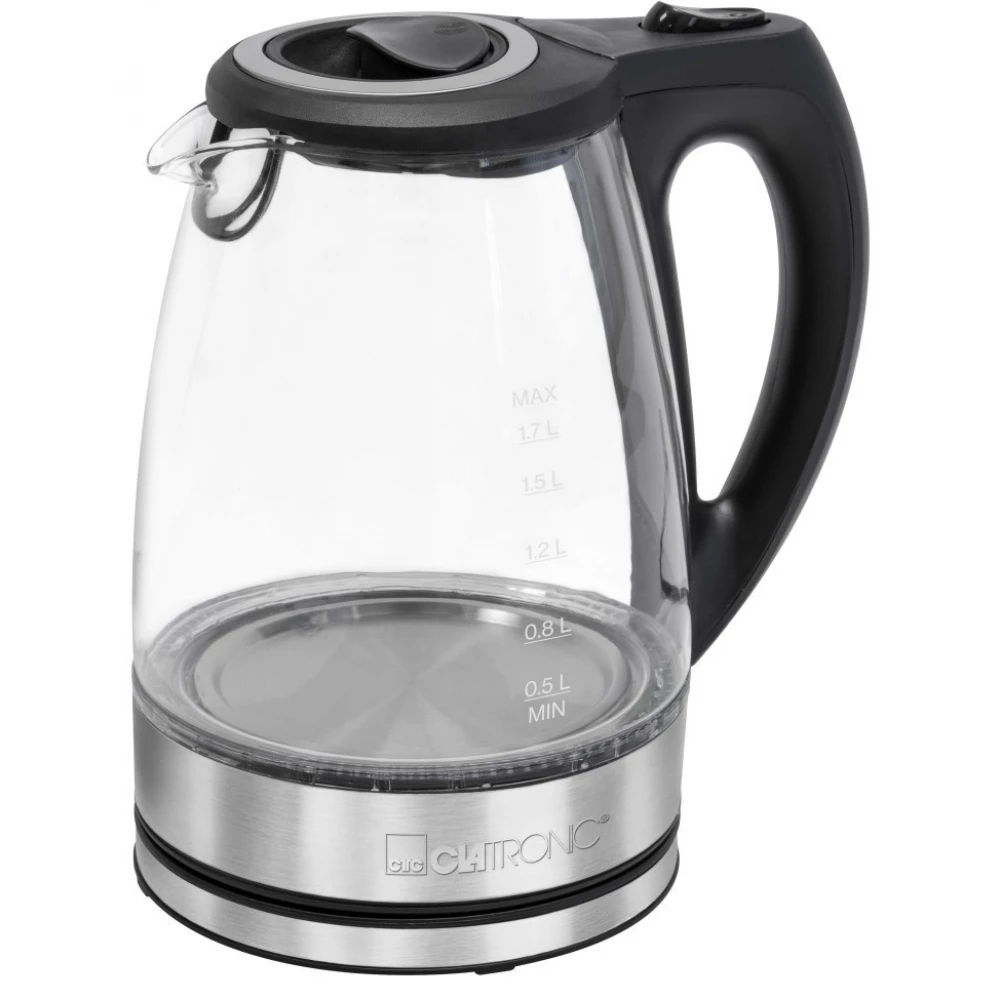 CLATRONIC WKS 3744 G Kettle 2200W 1.7L glass / inox