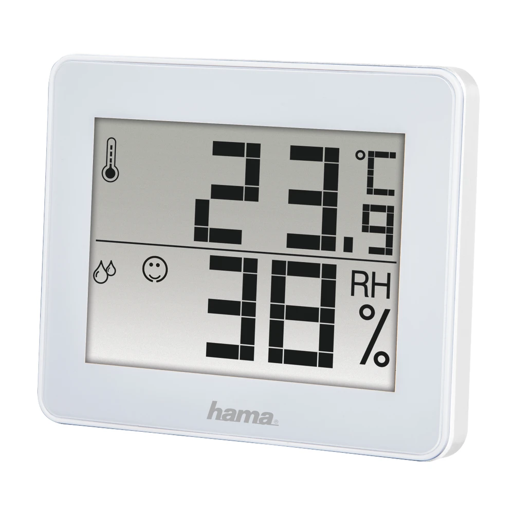 HAMA 186360 TH-130 Hőmérséklet and humidity measuring white