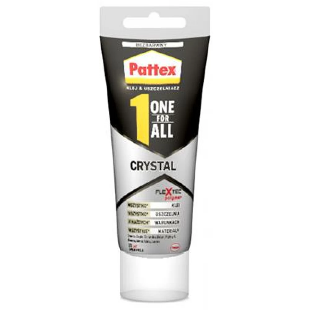 HENKEL Pattex One for All Crytal Ragasztó építési-szerelési 90 g