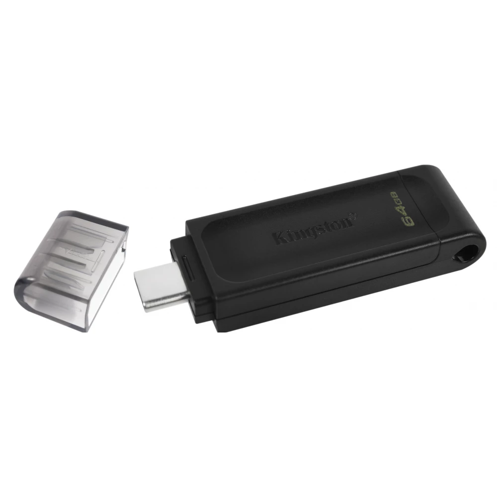 KINGSTON DataTraveler 70 64GB USB 3.0 Type C Black