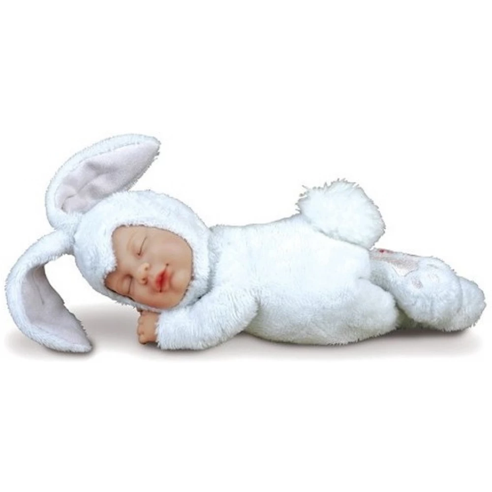 579107 ANNA GEDDES Baba bunny dress white