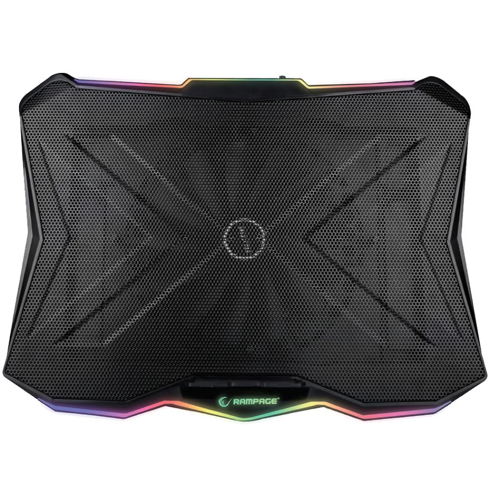 RAMPAGE AD-RC8 Showy Siyah 180mm Fan 15"-17" Rgb