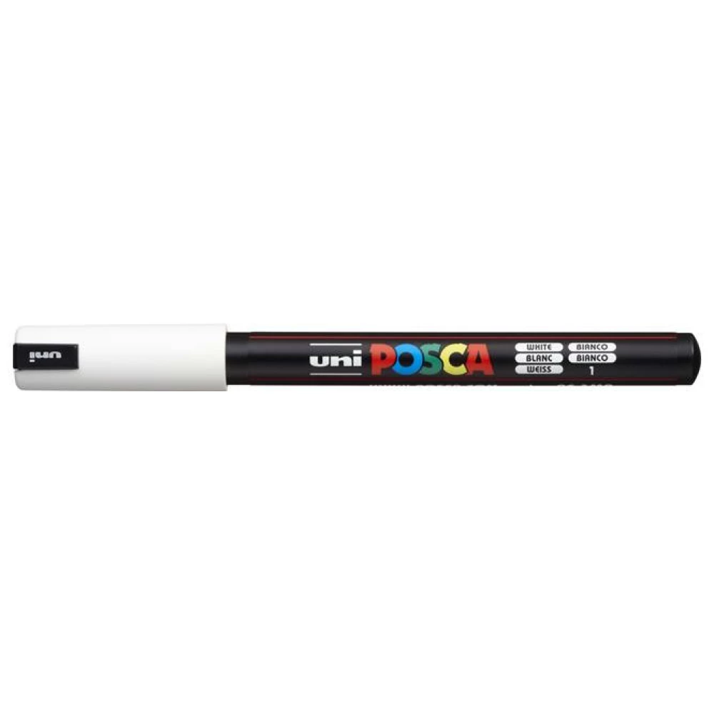 UNI Posca PC-1MR Dekormarker 0.7 mm fehér