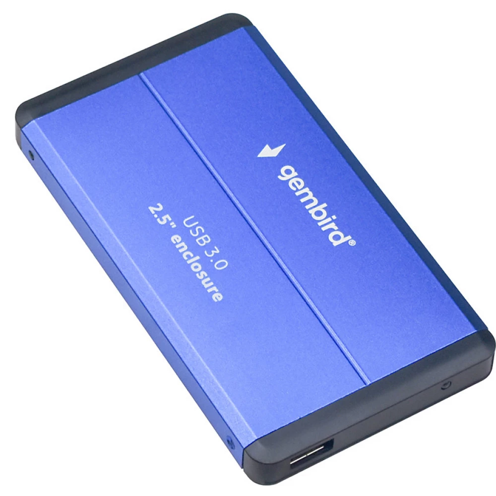 GEMBIRD EE2-U3S-2 USB 3.0 2.5" enclosure blue