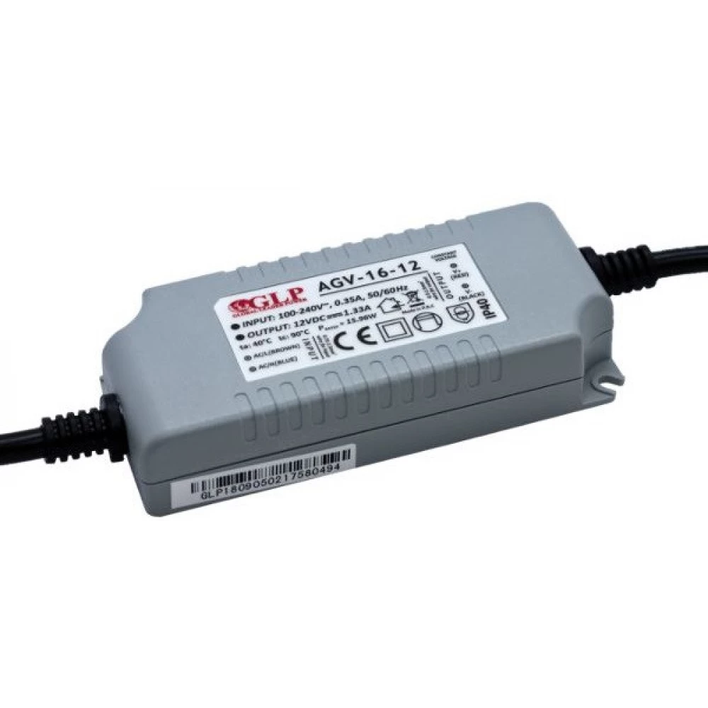 GLP AGV-16-12 15.96W 12V 1.33A IP40 LED sursă