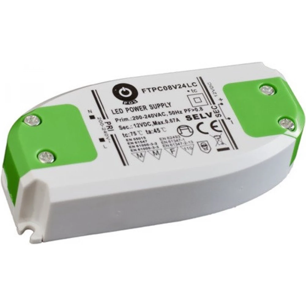 POS POWER FTPC8V24 24V/0.33A 8W IP20 LED napajanje