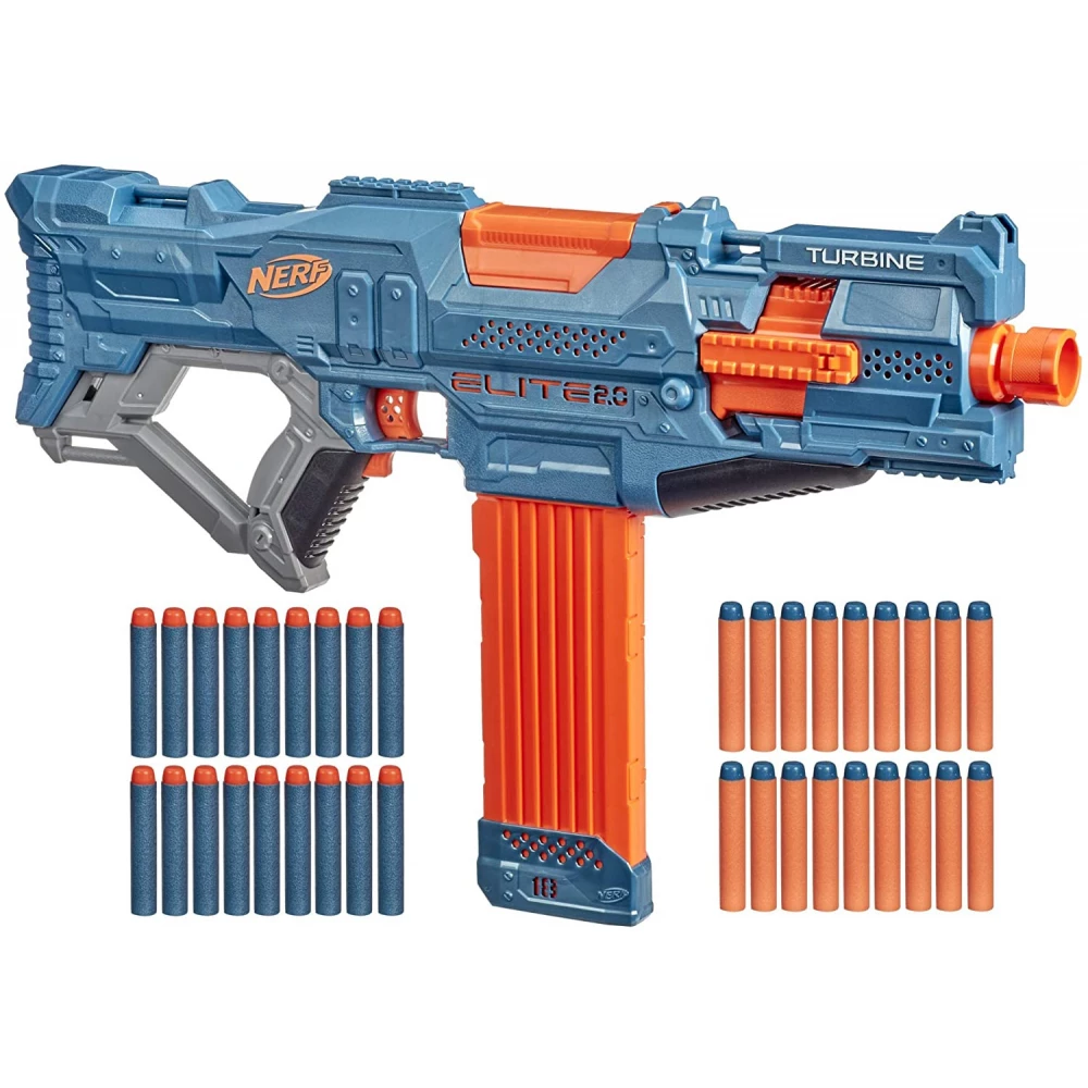 HASBRO E9481EU4 Nerf Elite 2.0 Turbine CS-18 motor sponge shooting