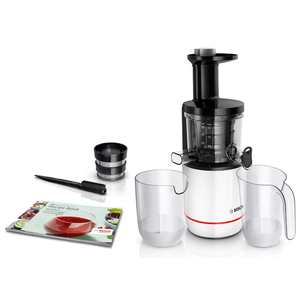 BOSCH MESM500W VitaExtract Lassú gyümölcscentrifuga 150 W fehér / fekete