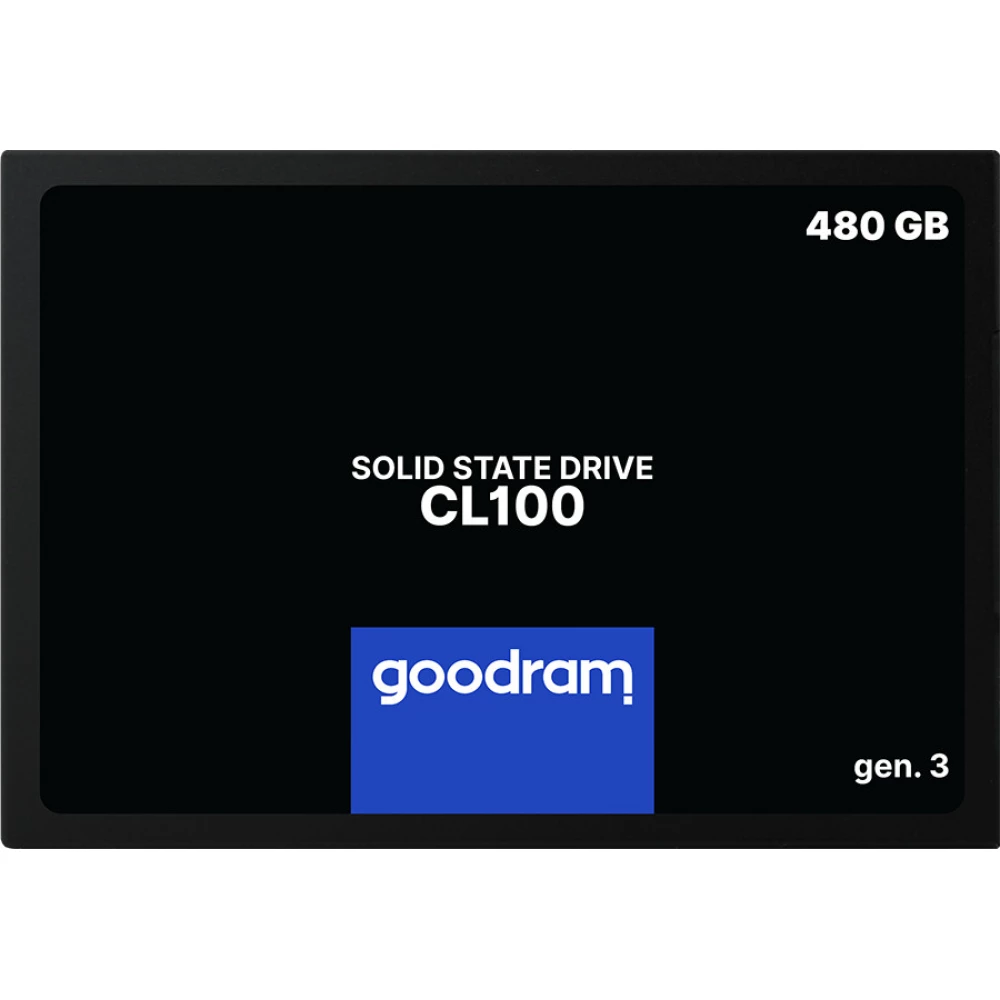 GOODRAM 480GB CL100 Gen.3 SATA 3 2.5" SSDPR-CL100-480-G3