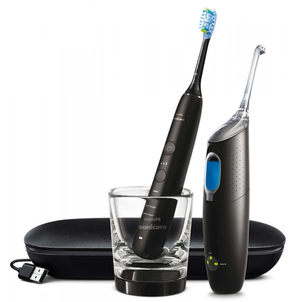 PHILIPS HX8494/03 Sonicare DiamondClean 9000 Electronic toothbrush and AirFloss Ultra