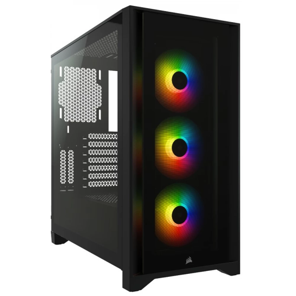 CORSAIR iCUE 4000X RGB TG schwarz