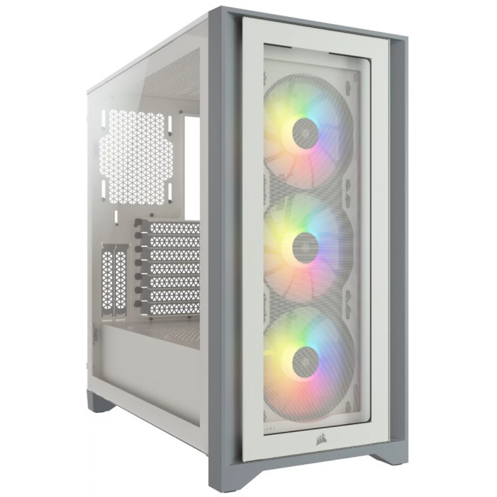 CORSAIR iCUE 4000X RGB TG Weiß
