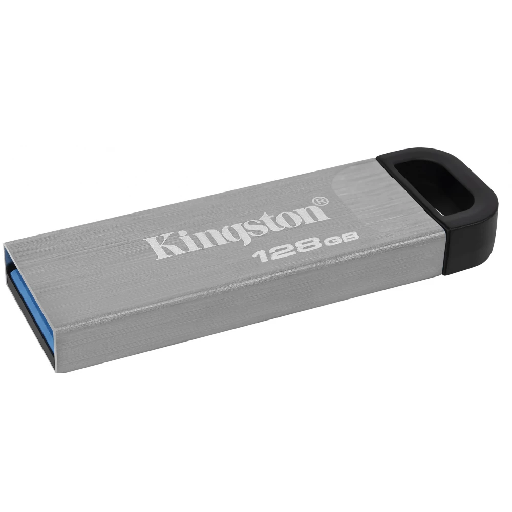 KINGSTON Kyson 128GB USB 3.0 Ezüst-Fekete