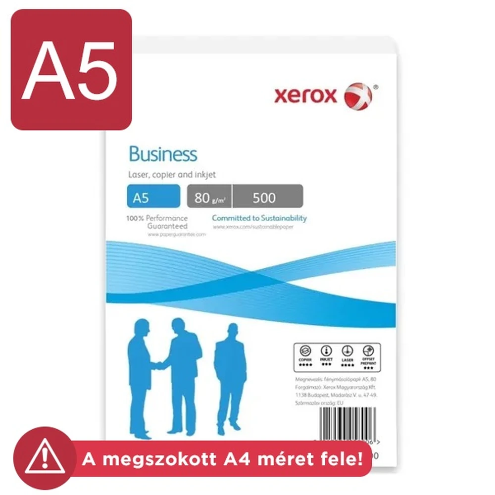 XEROX A5/80 g Business másolópapír