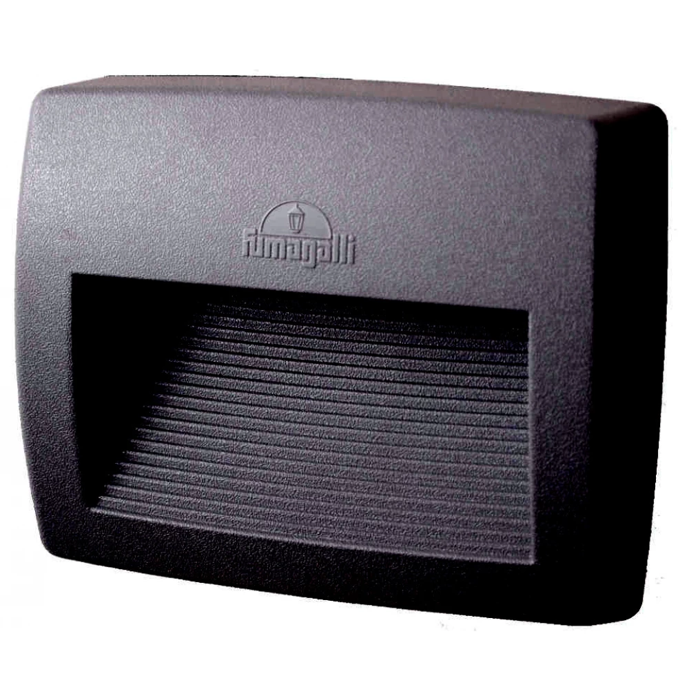 FUMAGALLI LORENZA 190 LED 8.5W 4K R7S draussen Wandlampe schwarz