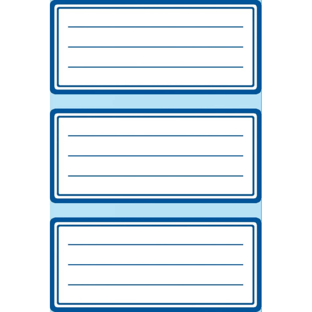 HERLITZ 00830240 school etikett/9 pcs Keretes