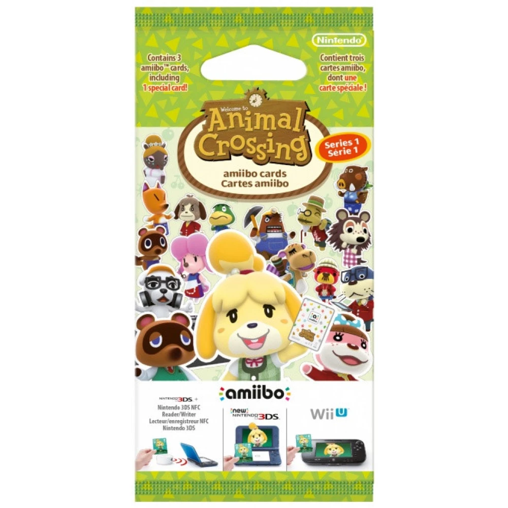 NINTENDO Animal Crossing Happy Home Designer Card 3set Vol.1 (3DS)