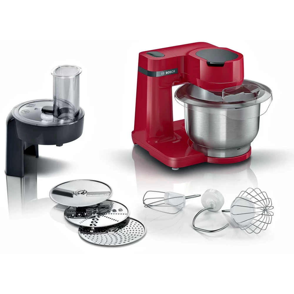 BOSCH MUMS2ER01 MUM Serie 2 Kuhinjski robot 700 W crvena