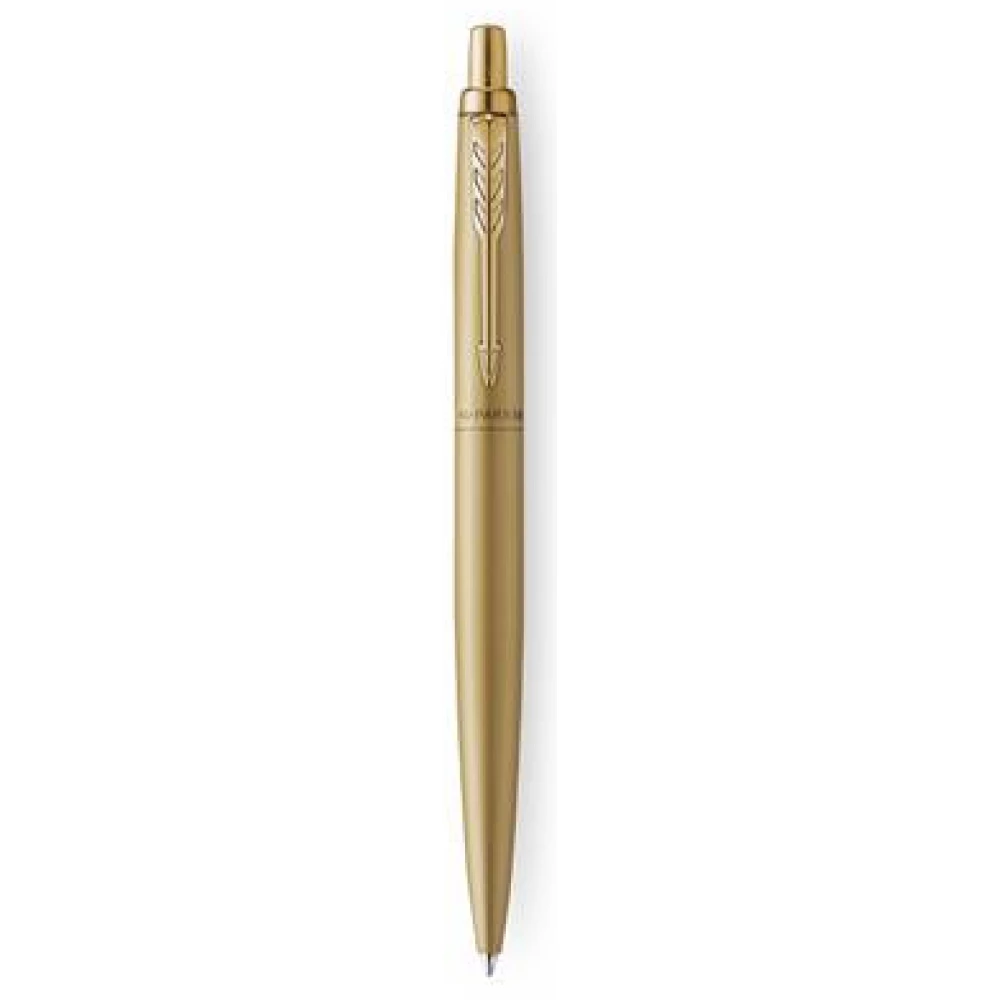 PARKER Golyóstoll nyomógombos arany színű klip arany tolltest Royal Jotter XL kék
