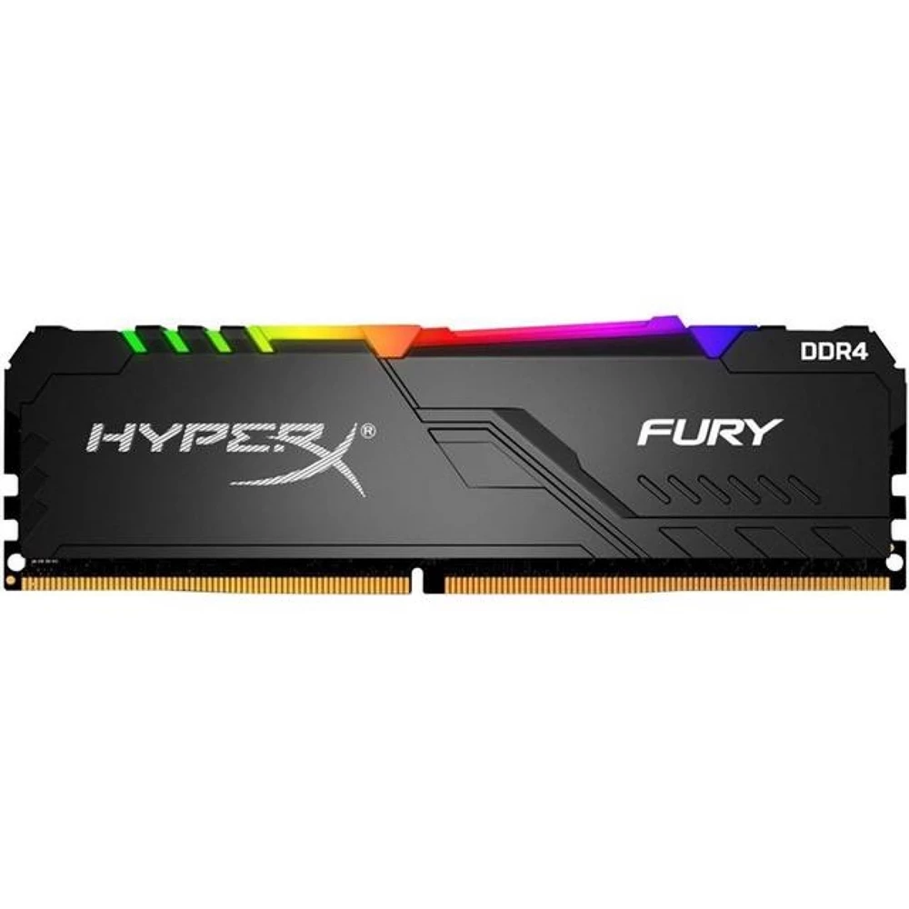 HYPERX 16GB Fury RGB DDR4 3200MHz CL16 HX432C16FB4A/16 - iPoncomp.com