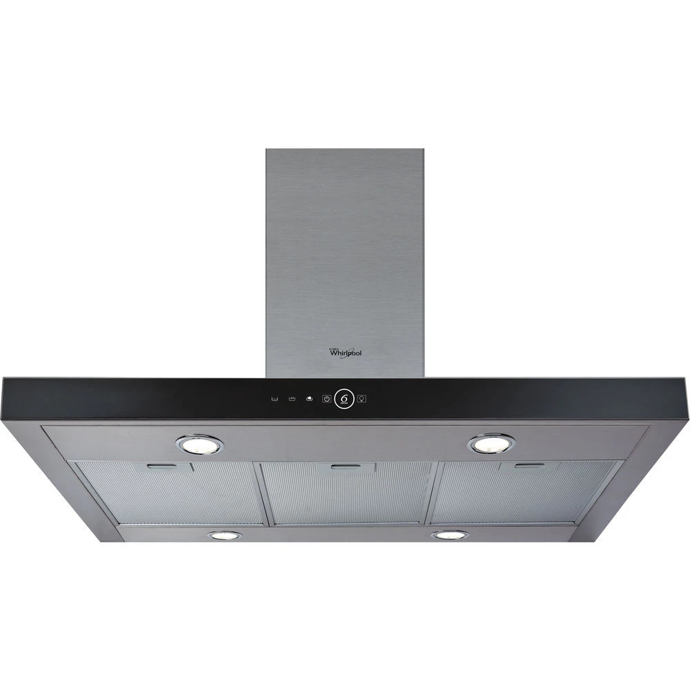 WHIRLPOOL AKR 504 IX Páraelszívó mennyezetre szerelhető SZIGET ezüst / fekete