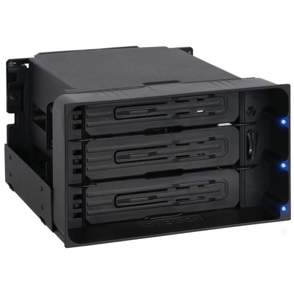 ICYDOCK MB830SP-B flexiDOCK 3x 3.5” Hot-Swap internal frame 2x 5.25" place