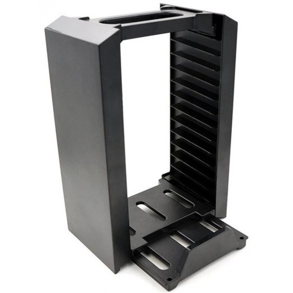 FROGGIEX Charge & Disc Tower PS4 dual stație de încărcare + disc