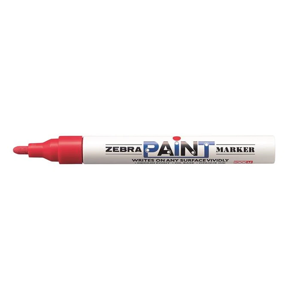 ZEBRA Paint marker Lakkmarker 3 mm red