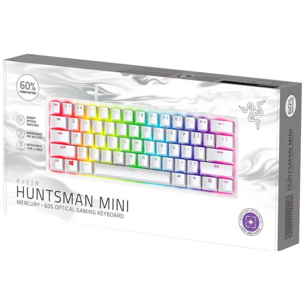 RAZER Huntsman Mini Linear Red US English white - iPoncomp.com